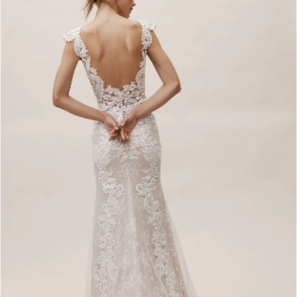 BHLDN Milano Lace Weddjng Dress
